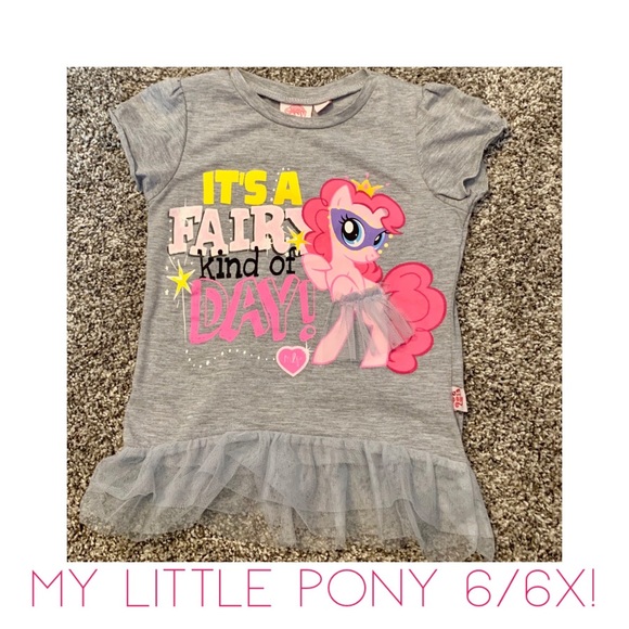 My Little Pony Other - 💜❤️MY LITTLE PONY TOP 6/6X! ❤️💜